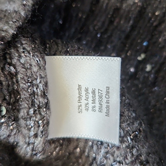 a.n.a. Castlerock Pewter Sequins Sweater - Picture 7 of 17